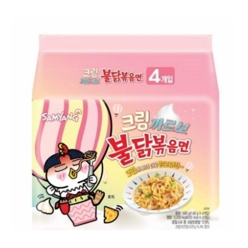 Hot Chicken Ramyun (Cream Carbo) 크림 까르보 불닭 볶음면 5/140g