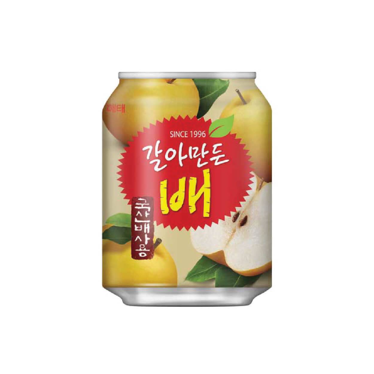 Haitai Pear Drink 해태 갈아만든 배 12/238ml