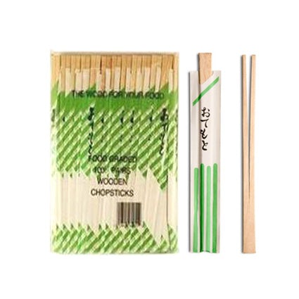 WS Chopstick 일회용 젓가락 100pr (Wooden / Bamboo)