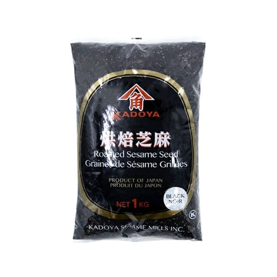 Roasted Black Sesame 볶은 검정 깨 1kg
