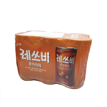 Let's Be Mocha Latte 레쓰비 모카라떼 6/175ml
