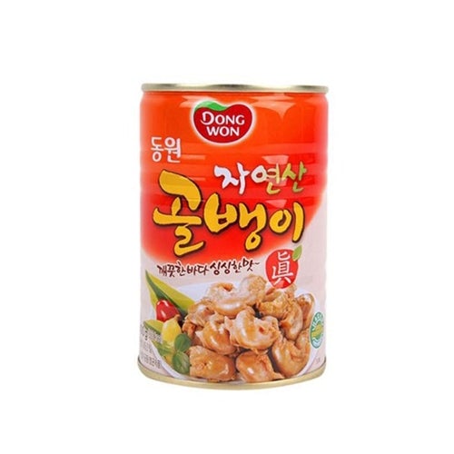 WS Canned Whelk (Natural) 동원 자연산 골뱅이 캔 24/400g