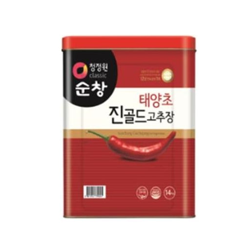 Red Pepper Paste 태양초 진골드 고추장14kg