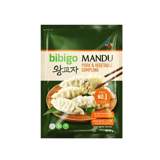 ❄️ Bibigo Pork & Vegetable Dumpling 비비고 왕교자 돼지만두 12/907g