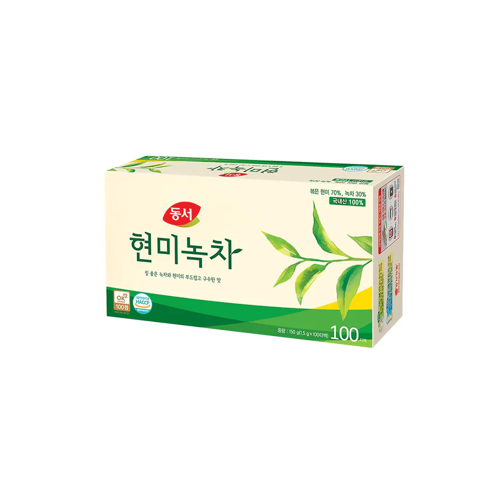 Green Tea with Brown Rice 현미 녹차  24/100t/1.5g