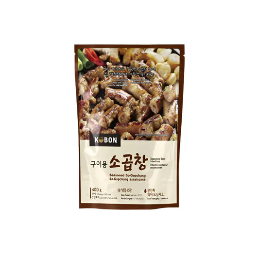 ❄️ Frozen Seasoned Beef Intestines 냉동 소 곱창 20/400g