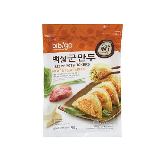 ❄️ Bibigo Meat & Vegetables Crispy Potstickers 비비고 백설 군만두 12/2lb