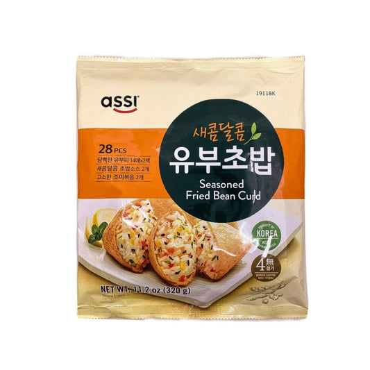 Seasoned Fried Bean Curd 새콤달콤 유부 초밥 15/320g