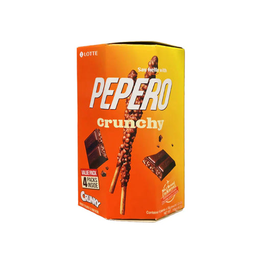 Pepero Crunch Value Pack 빼빼로 크런치 멀티팩 9/128g