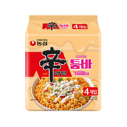 Nongshim Multi- Shin Ramyun Tumba 신라면 툼바 4/4/137g