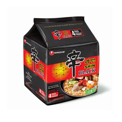 Nongshim Multi- Shin Ramyun Black 신라면 블랙 4/4/130g