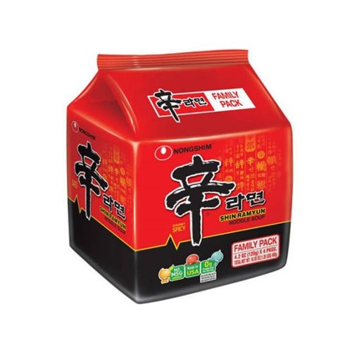 Nongshim Multi- Shin Ramyun 신라면 4/4/120g