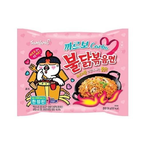 Samyang Hot Chicken Ramyun (Carbonara) 까르보 불닭 볶음면 5/130g