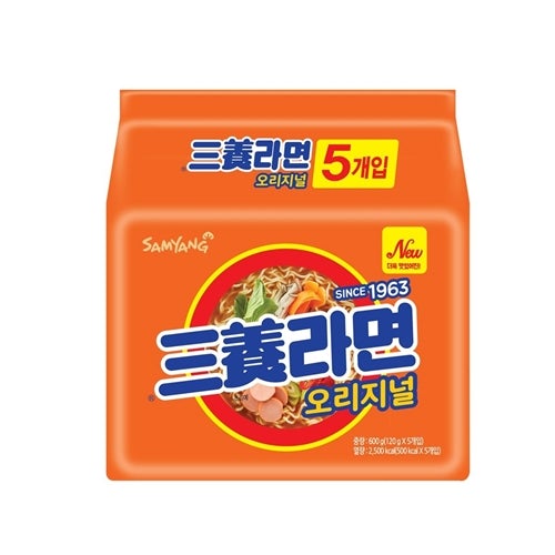 Samyang Ramyun 삼양 라면 오리지널 5/110g