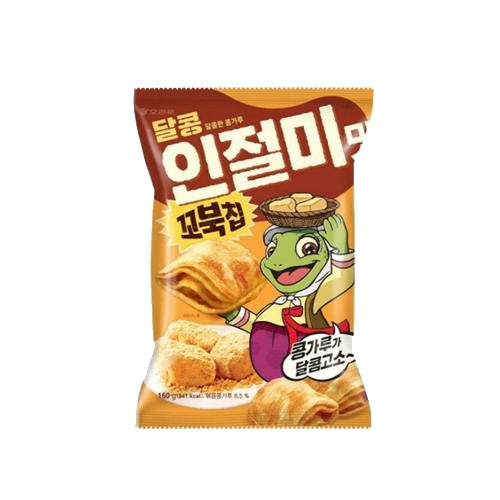Turtle Chips Injeolmi 꼬북칩 인절미 12/160g