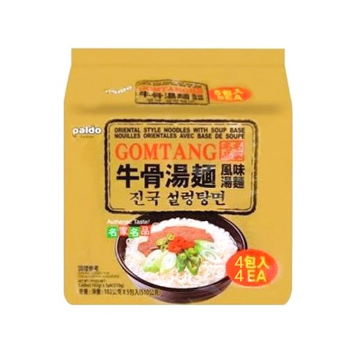 Paldo GomTang 팔도 진국 설렁탕면 멀티 4/102g