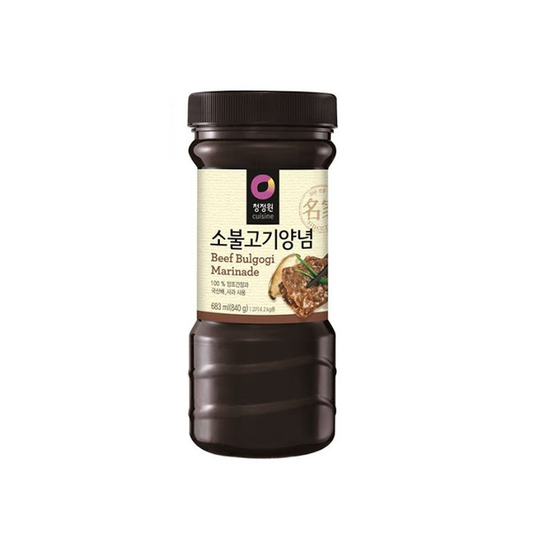 Beef Bulgogi Marinade 청정원 소불고기 양념 12/840g