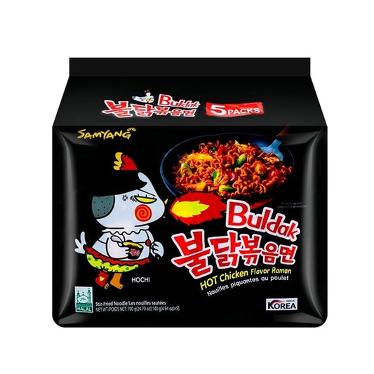 Samyang Hot Chicken Flavor Ramyun 불닭 볶음면 5/130g