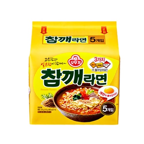 Ottogi Sesame Ramyun 오뚜기 참깨 라면 5/115g